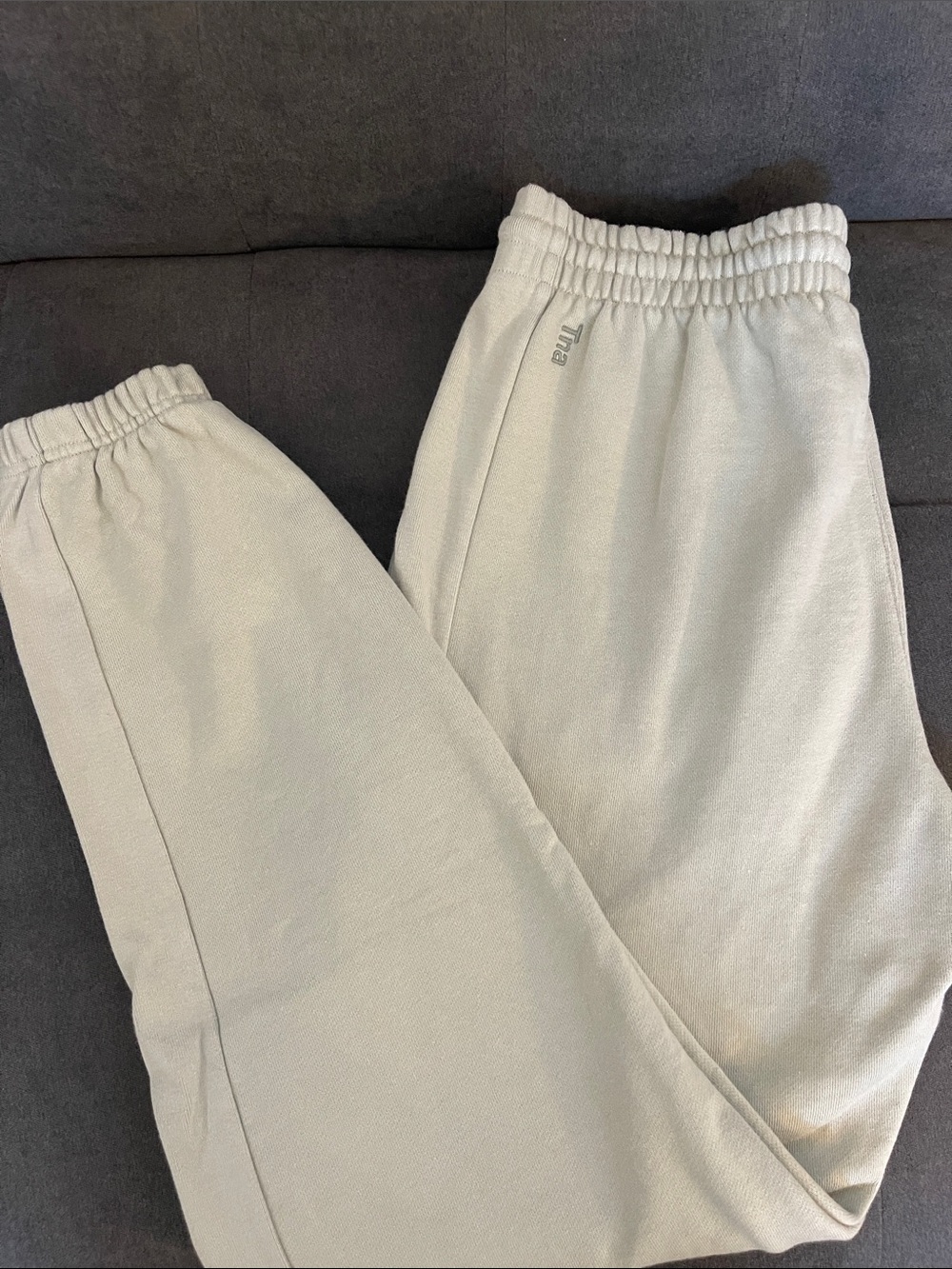 TNA Extra Fleece Joggers Light Green